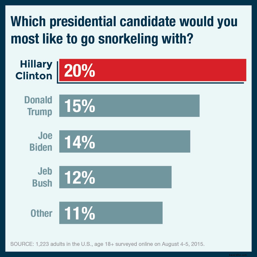 Survei:Kandidat Presiden Mana yang Akan Menjadi Teman Duduk di Pesawat Terbaik (atau Terburuk)? 